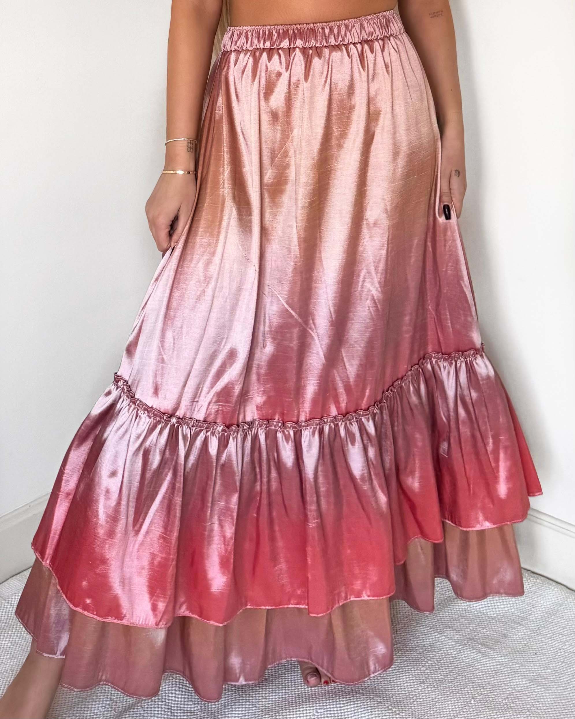 Tangerine skirt