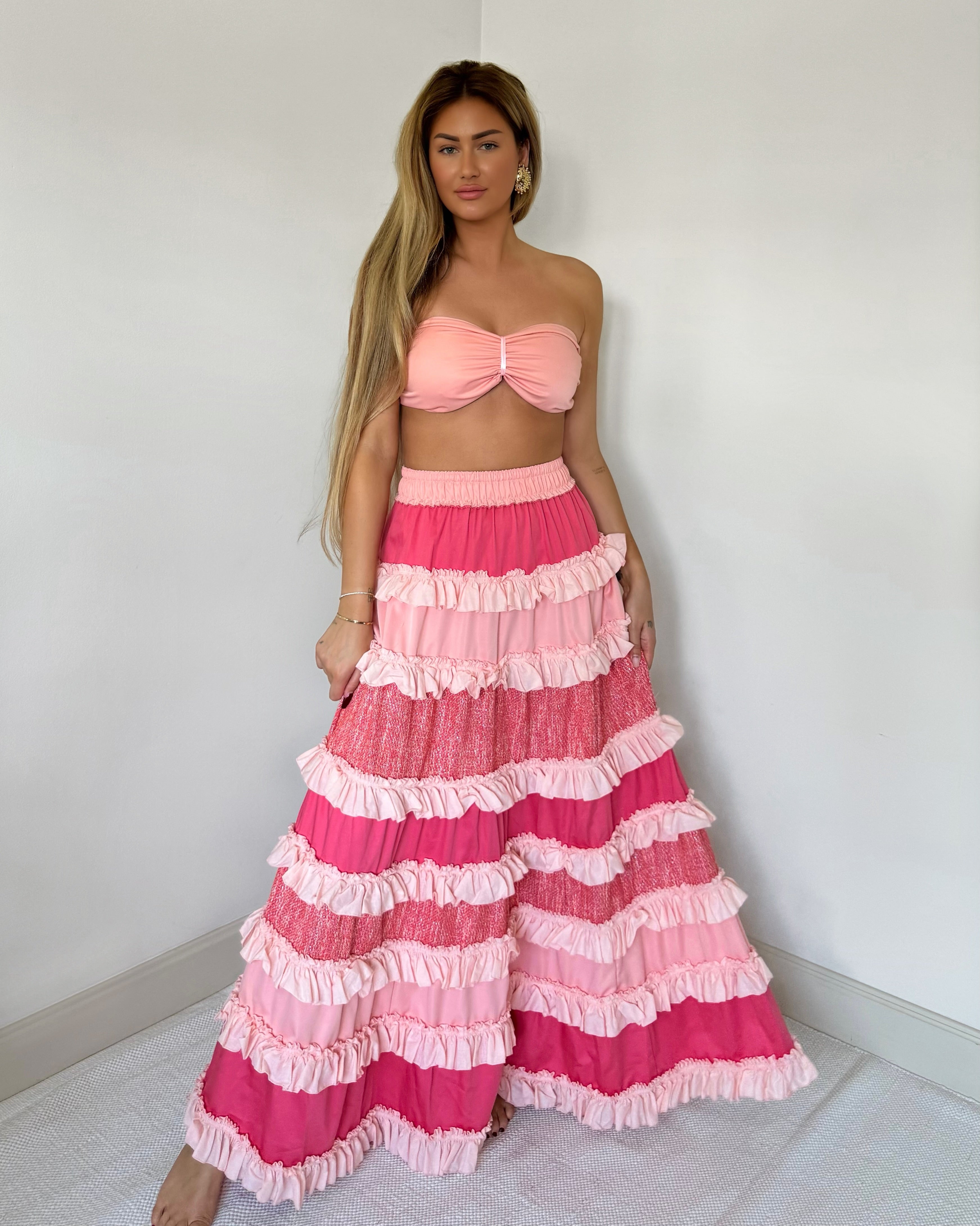 Peach Skirt